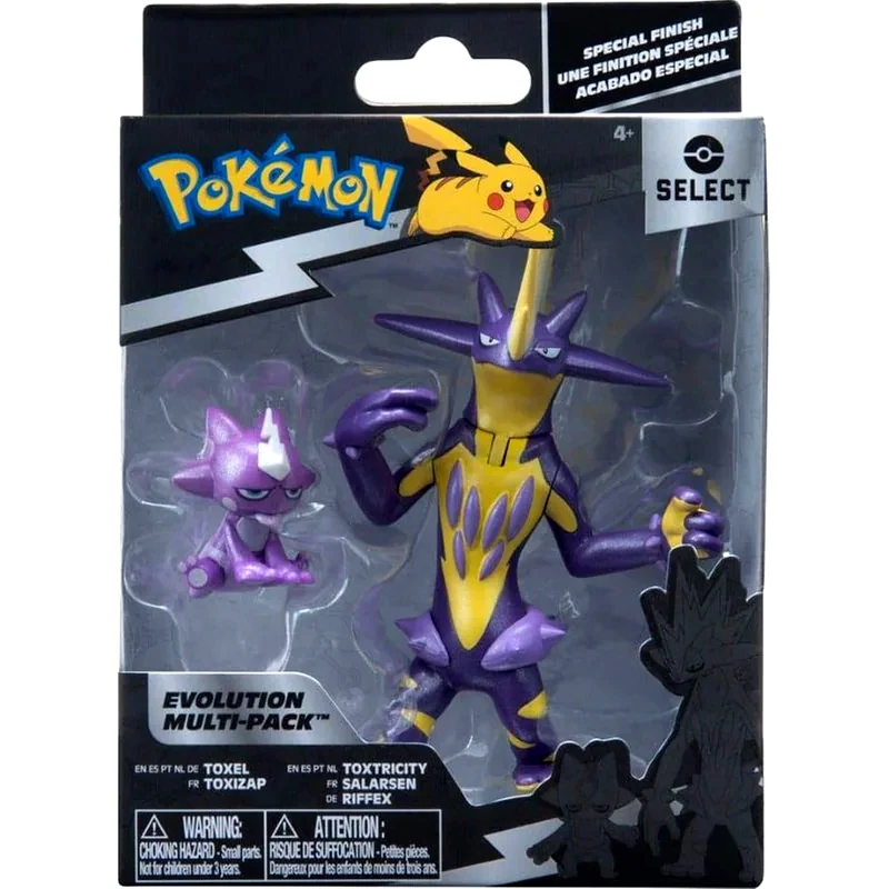 JAZWARES Φιγούρες Jazwares Pokemon Select - Toxel And Toxtricity Battle