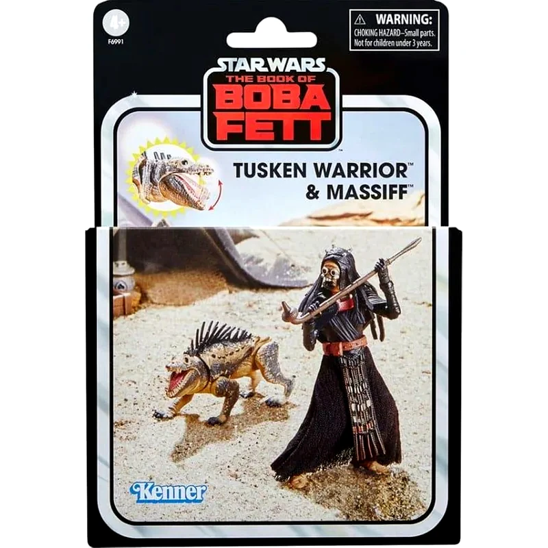 HASBRO Φιγούρα Δράσης Hasbro Star Wars: The Book Of Boba Fett Vintage Collection - Tusken Warrior And Massiff (10cm)