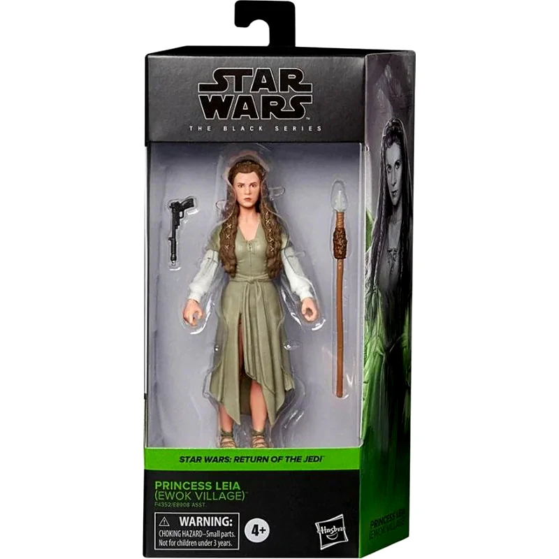 HASBRO Φιγούρα Δράσης Hasbro Star Wars: Black Series - Princess Leia (Ewok Village) (15cm)