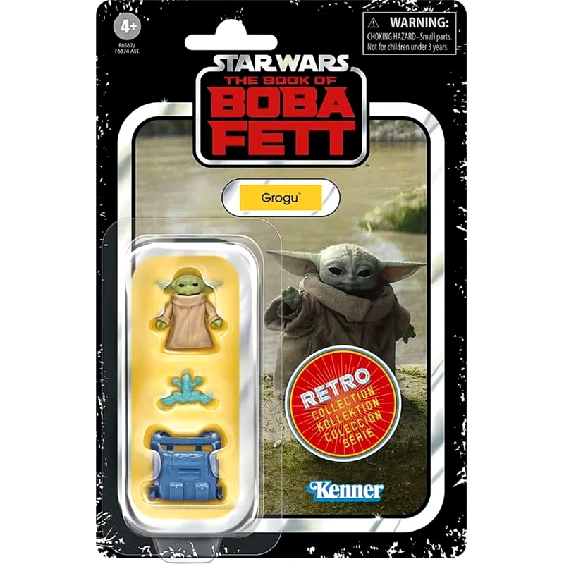 HASBRO Φιγούρα Δράσης Hasbro Star Wars: The Book Of Boba Fett Retro Collection - Grogu (10cm)