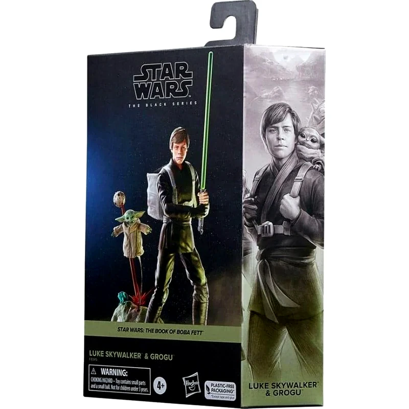 HASBRO Φιγούρες Δράσης Hasbro Star Wars: The Book Of Boba Fett Black Series - Luke Skywalker And Grogu