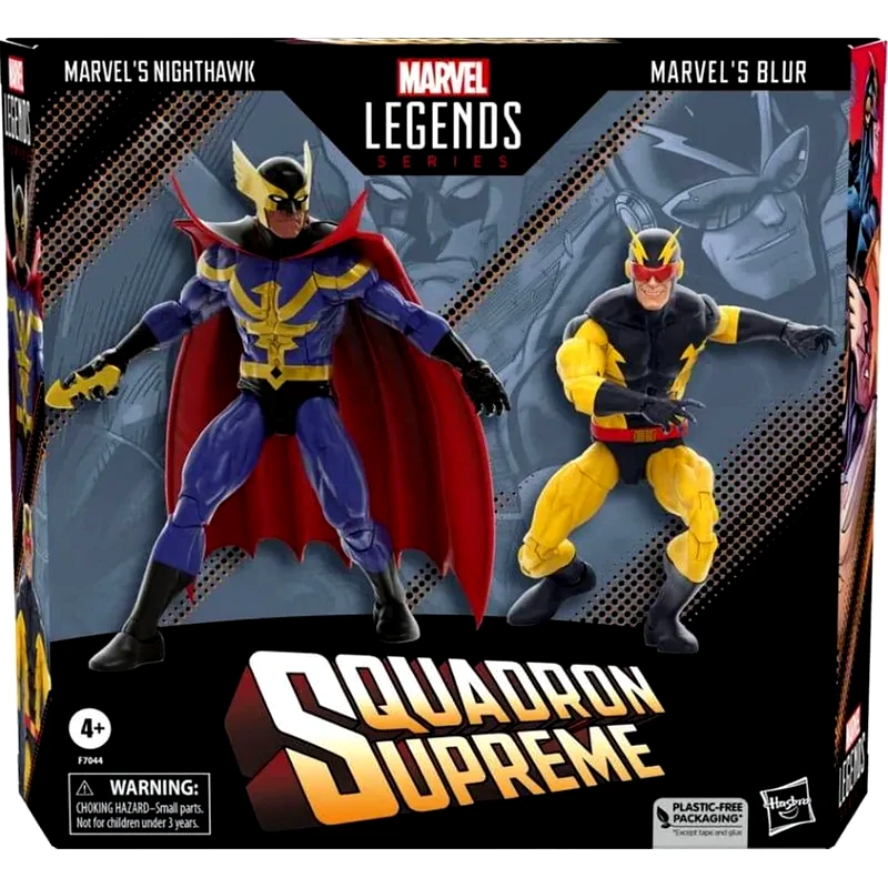 HASBRO Φιγούρες Δράσης Hasbro Marvel Legends - Nighthawk And Blur 2-pack