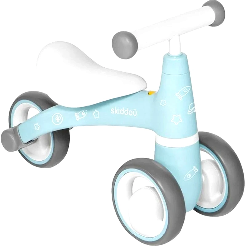 SKIDDOU Παιδικό Ride On Ποδήλατο Ισορροπίας Skiddoü Berit 2030023 - Γαλάζιο/ Λευκό