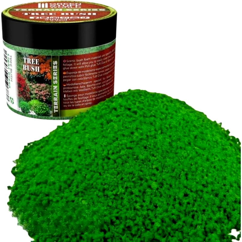 GREEN STUFF WORLD Green Stuff World - Medium Green Brush Foliage (200ml)