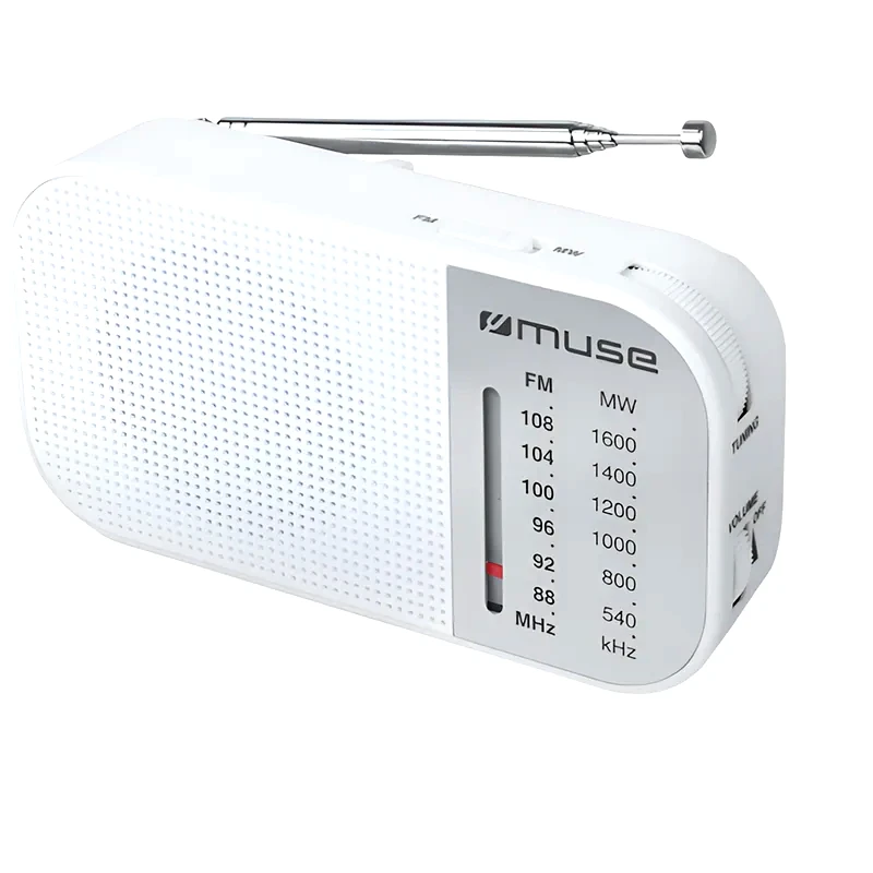 MUSE Φορητό Ραδιόφωνο Muse M-025RW - Λευκό