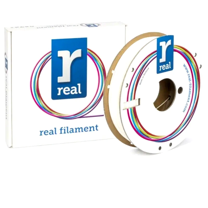 REAL FILAMENTS REAL FILAMENTS νήμα 3D εκτυπωτή PLA Tough - 0.5kg 1.75mm - Λευκό