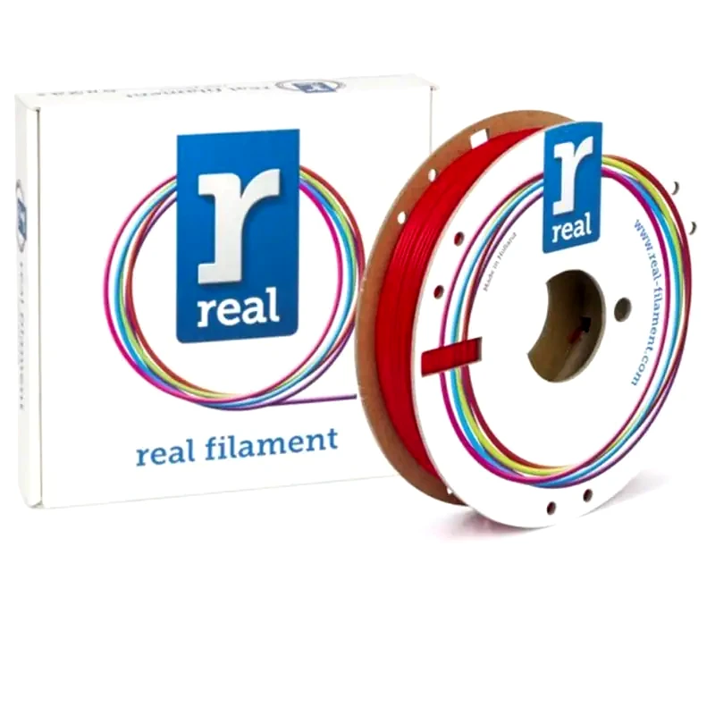REAL FILAMENTS REAL FILAMENTS νήμα 3D εκτυπωτή PLA Tough - 0.5kg 1.75mm - Κόκκινο