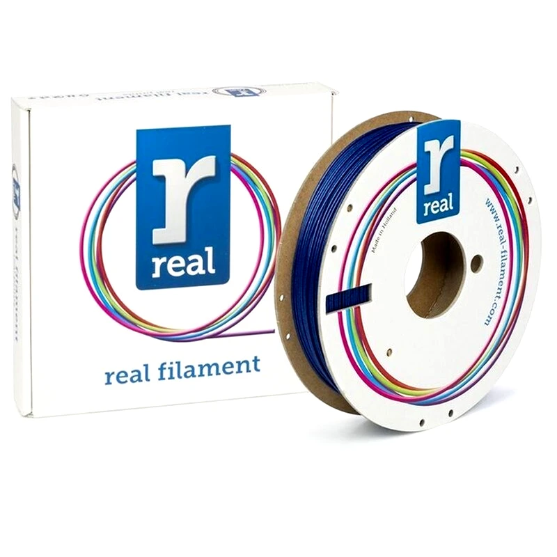 REAL FILAMENTS REAL FILAMENTS νήμα 3D εκτυπωτή PLA Sparkle - 0.5kg 1.75mm - Μπλε