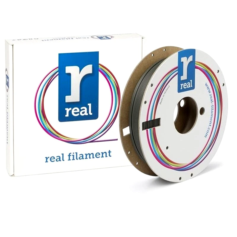 REAL FILAMENTS REAL FILAMENTS νήμα 3D εκτυπωτή PLA Matte - 0.5kg 1.75mm - Γκρι