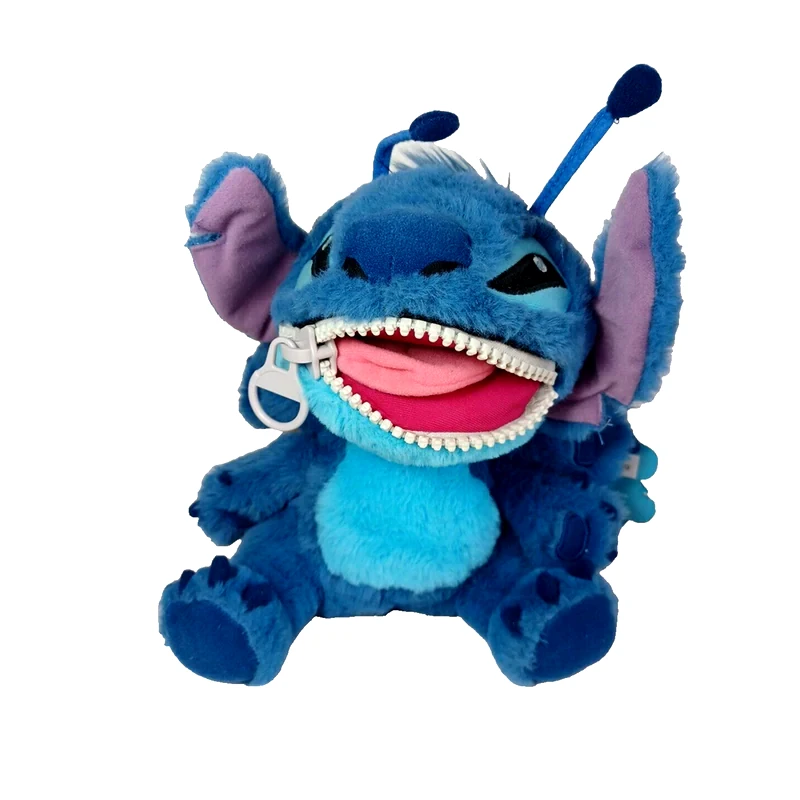 QUANTUM MECHANIX Quantum Mechanix Λούτρινο Stitch Με Φερμουάρ - Lillo Sticth