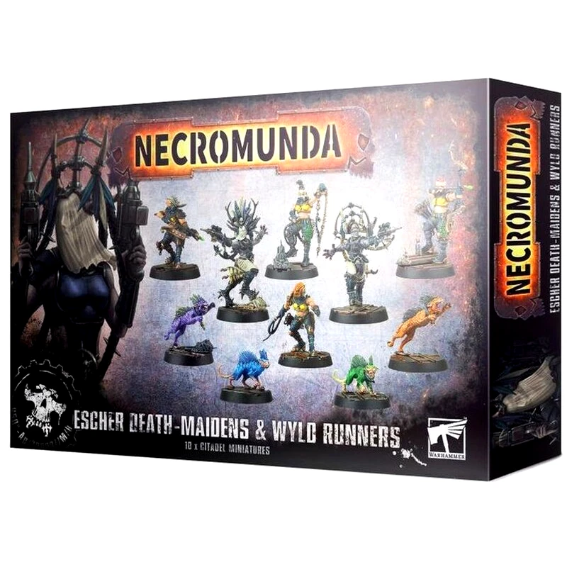 GAMES WORKSHOP Escher Death Maidens and Wyld Runners Necromunda GAMES WORKSHOP