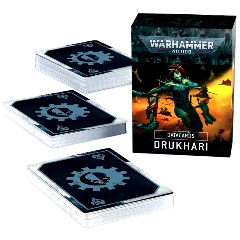 GAMES WORKSHOP Warhammer 40000 - Datacards: Drukhari