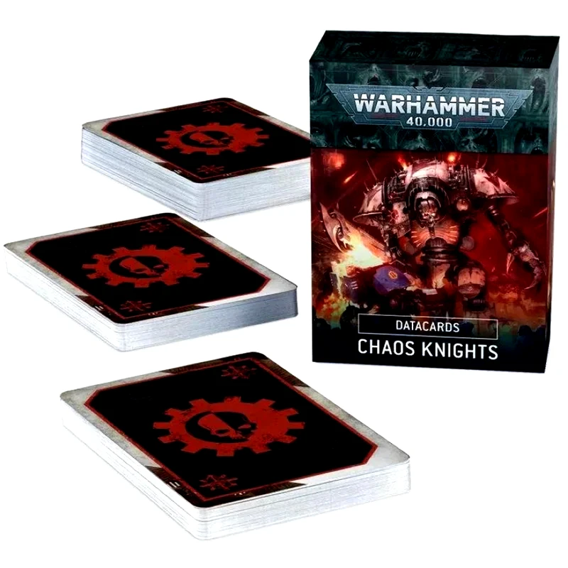 GAMES WORKSHOP Warhammer 40000 - Datacards: Chaos Knights