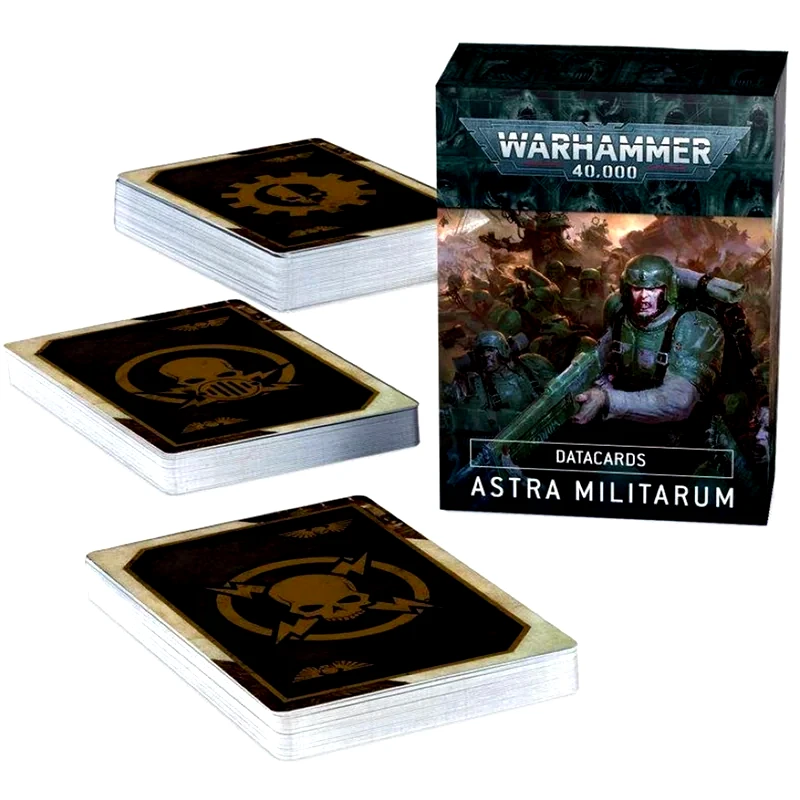 GAMES WORKSHOP Warhammer 40000 Datacards: Astra Militarum