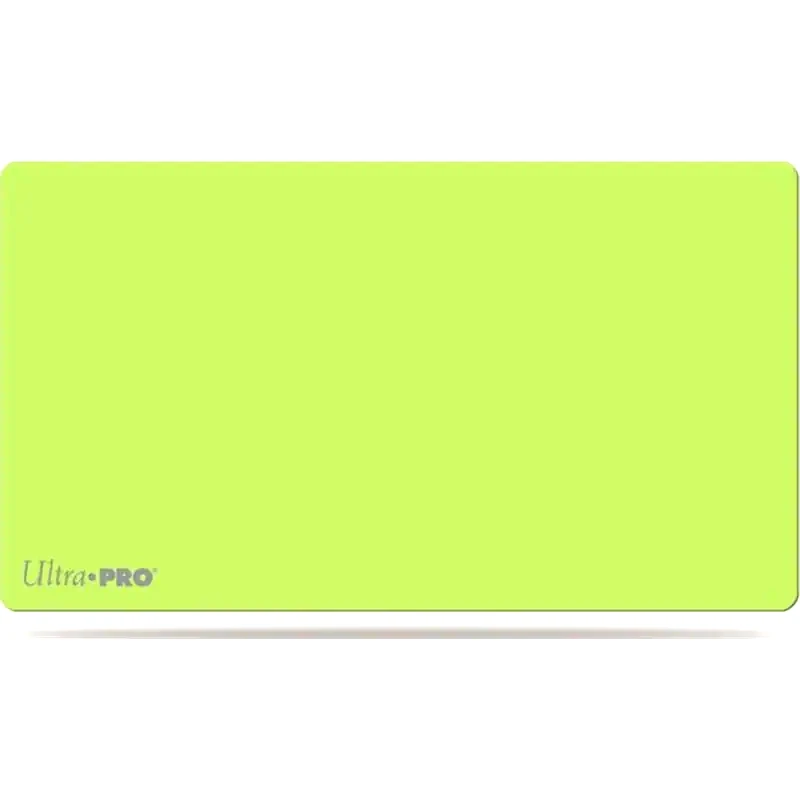 ULTRA PRO Ultra Pro Lime Green Solid Playmat