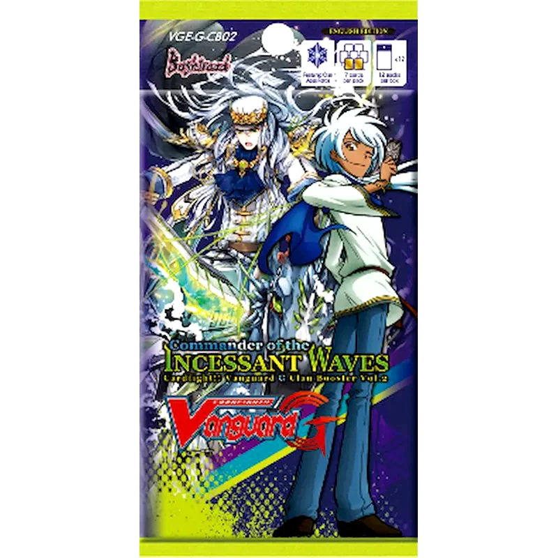 BUSHIROAD Cardfight!! Vanguard: Commander of the Incessant Waves Booster (Bushiroad)