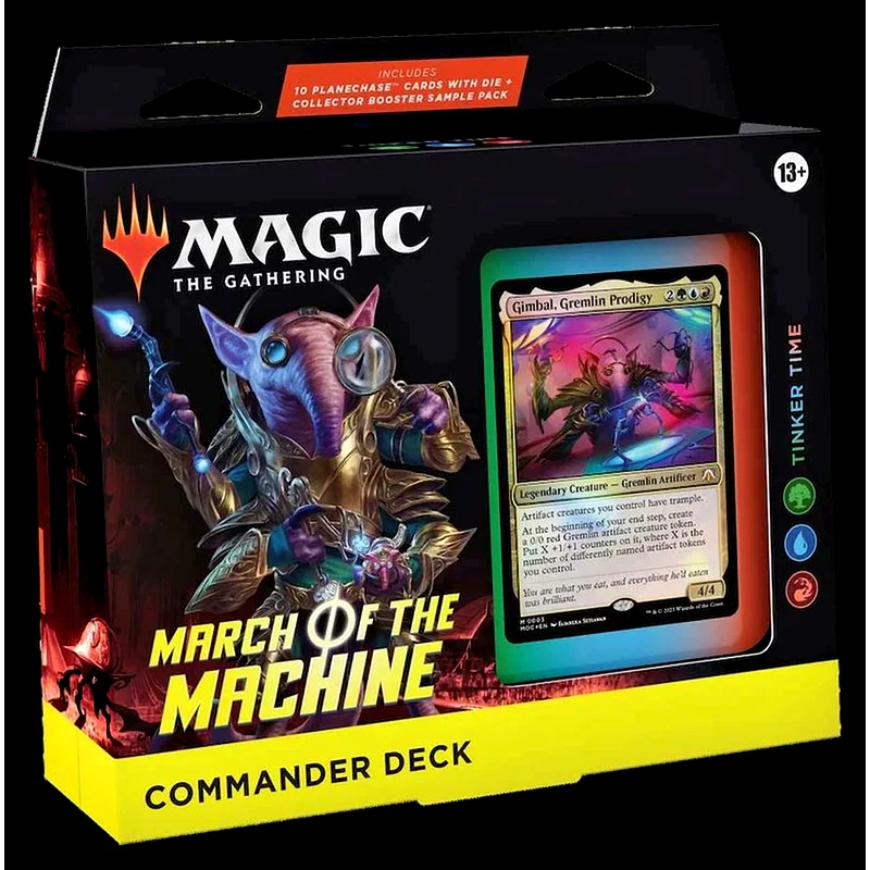 WIZARDS OF THE COAST Magic: The Gathering - March Of The Machine Commander Deck - Tinker Time (Wizards of the Coast)
