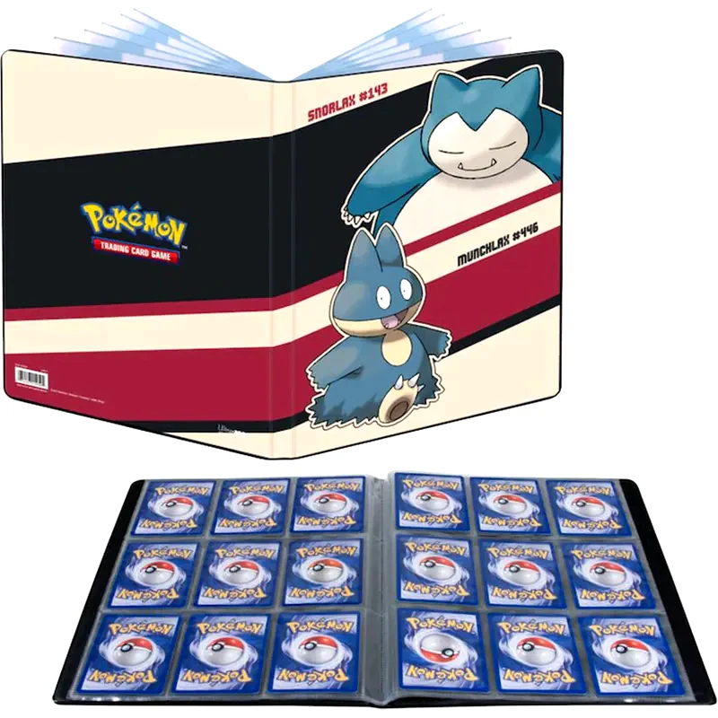 POKEMON USA Pokémon TCG: Snorlax Munchlax 9-Pocket Portfolio (Pokemon USA)