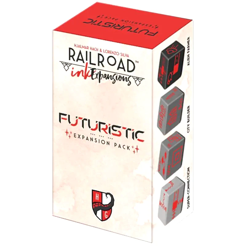 HJALMAR HACH Railroad Ink: Futuristic Expansion Pack Επέκταση (HJALMAR HACH)