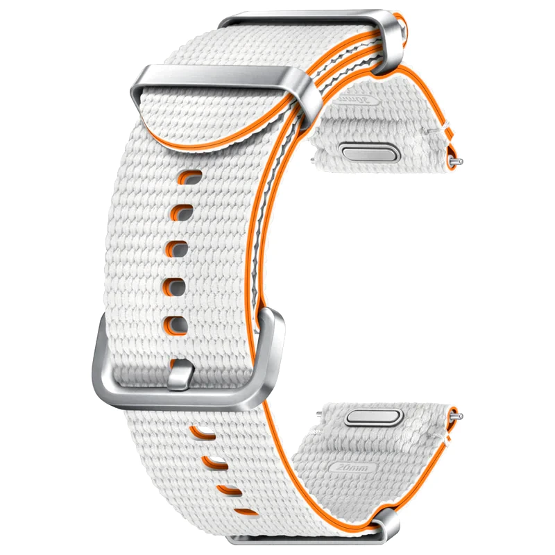 SAMSUNG Λουράκι Samsung Athleisure για Samsung Galaxy Watch7 40mm/44mm - Silver