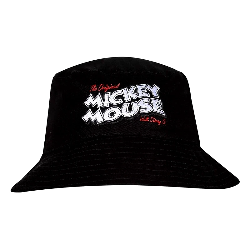 HEROES INC. Καπέλο Heroes Inc. Disney Mickey Mouse Logo Bucket - Μαύρο