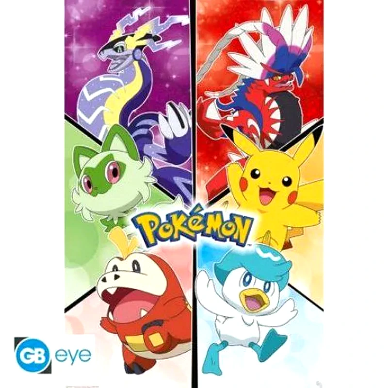 Αφίσα Pokemon - Scarlet And Violet Κάθετη 61x92 cm φωτογραφία