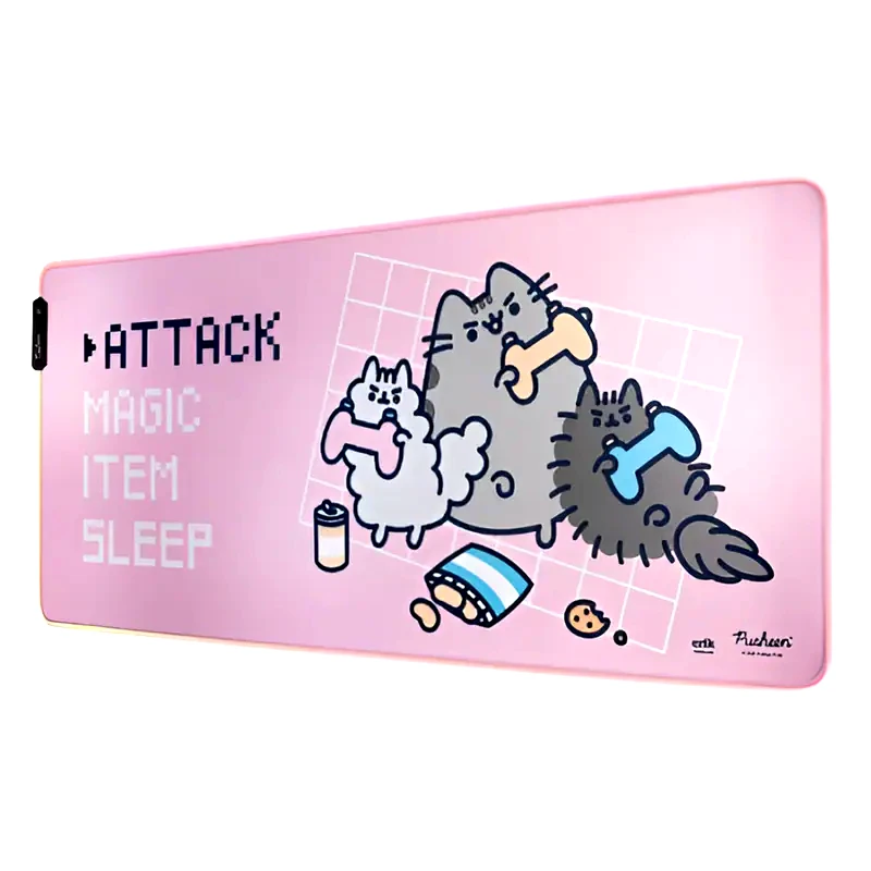 ERIK Erik Pusheen RGB Mouse Pad XXL 900mm Ροζ