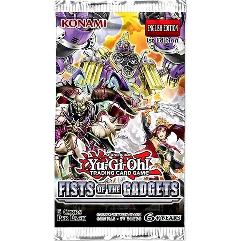 Yu-Gi-Oh! Fist of the Gadgets Booster (Konami) φωτογραφία