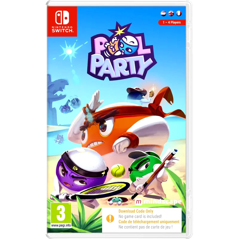 MINDSCAPE Pool Party (Code in a Box) - Nintendo Switch