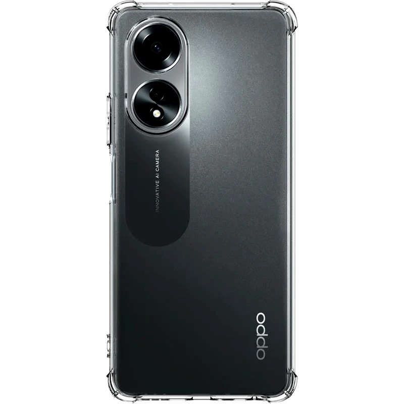 ALWAYSMART Θήκη Oppo A58 - AlwaySmart Anti-Drop Protective Case - Transparent