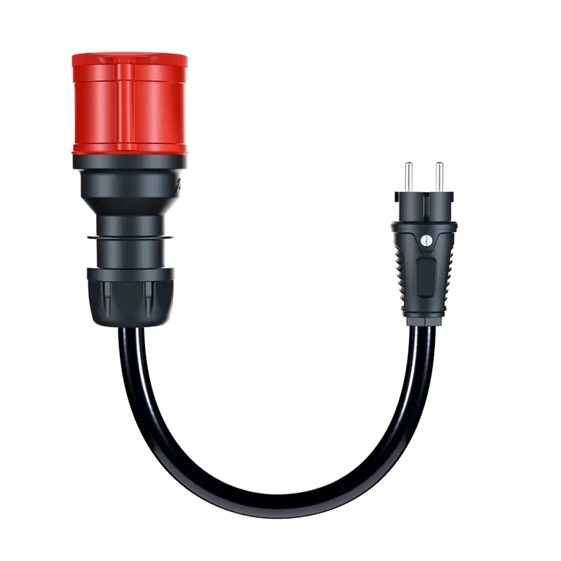 GO-E Καλώδιο Φόρτισης Gemini flex Go-E 30cm 11 kW - Μαύρο/Κόκκινο