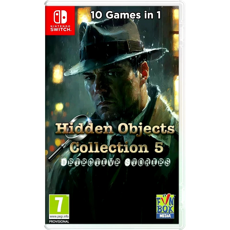 FUNBOX MEDIA Hidden Objects Collection 5: Detective Stories - Nintendo Switch