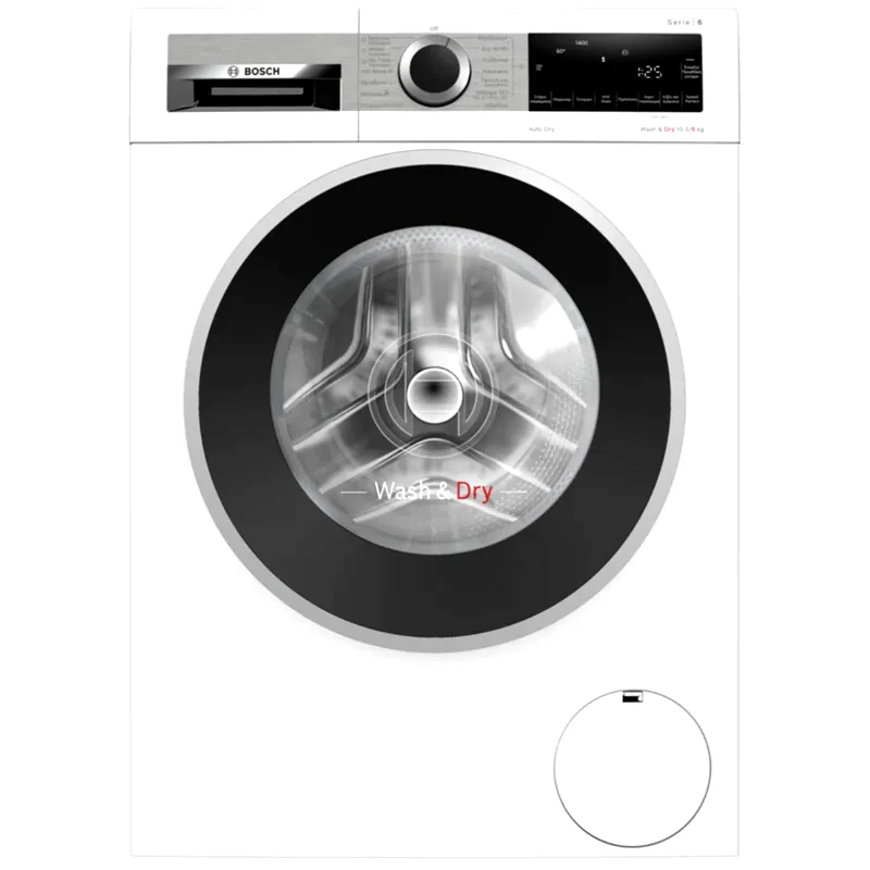 BOSCH BOSCH WNA14411GR 10.5kg/6kg με Σύστημα AntiStain 1.400 Στροφές Λευκό Πλυντήριο - Στεγνωτήριο Ρούχων