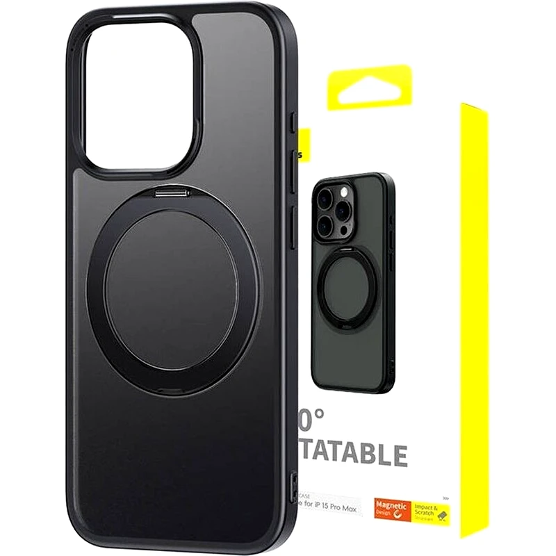 BASEUS Θήκη Apple iPhone 15 Pro - BASEUS Cyberloop Series Case με MagSafe - Μαύρο
