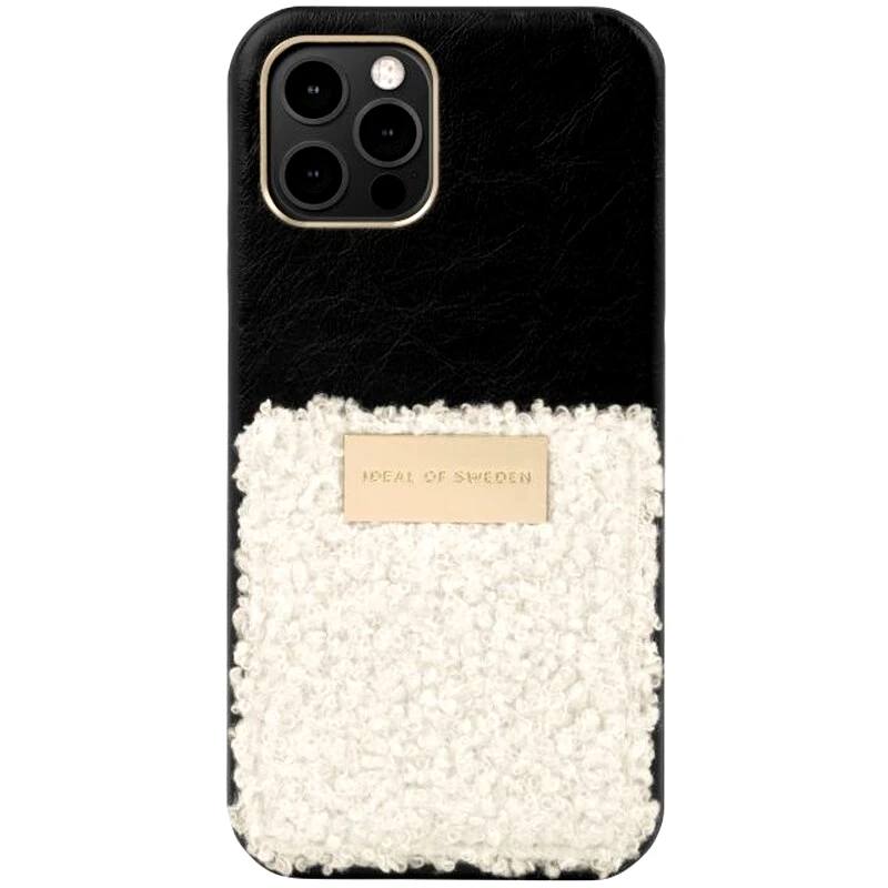 IDEAL OF SWEDEN Θήκη Apple iPhone 12/12 Pro - Ideal Of Sweden Statement Case - Cream Faux Shearling