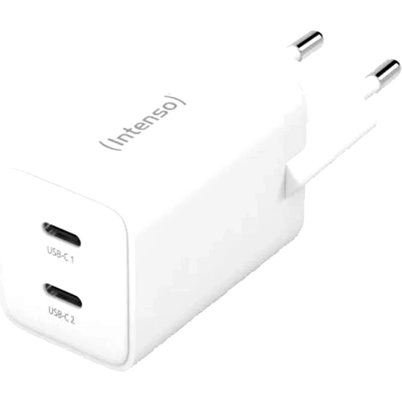 INTENSO Intenso Power Adapter W30c Gan 1x USB-C 30W - Λευκό