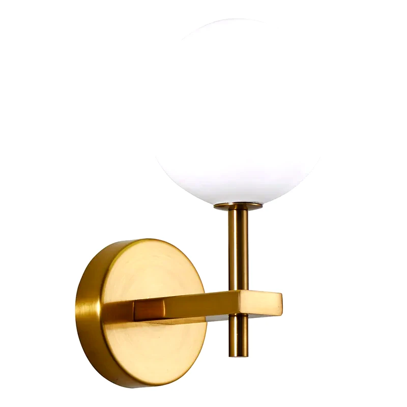 HOMELIGHTING Απλίκα Τοίχου Homelighting Royale 77-8285 Μεταλλική 14x10x20 cm - Χρυσή/Λευκή