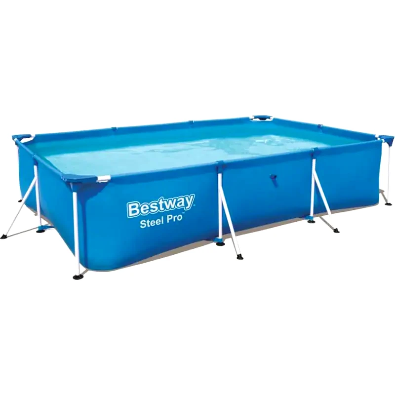 BESTWAY Οικογενειακή Πισίνα Εδάφους Bestway Steel Pro 3300 Lt - Μπλε