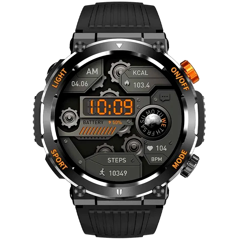 LAMTECH Smartwatch Lamtech LAM113089 With Sport Tracking And Health Sensor 37mm - Total Black