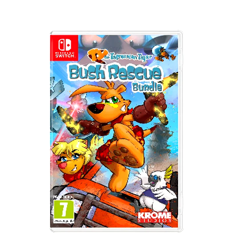 KROME STUDIOS Ty The Tasmanian Tiger HD Bush Rescue Bundle - Nintendo Switch