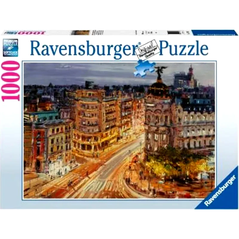 RAVENSBURGER Παζλ Ravensburger Μαδρίτη (1000 Κομμάτια)