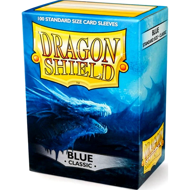Blue Classic Dragon Shield Standard Size Card Sleeves 100 τμχ φωτογραφία