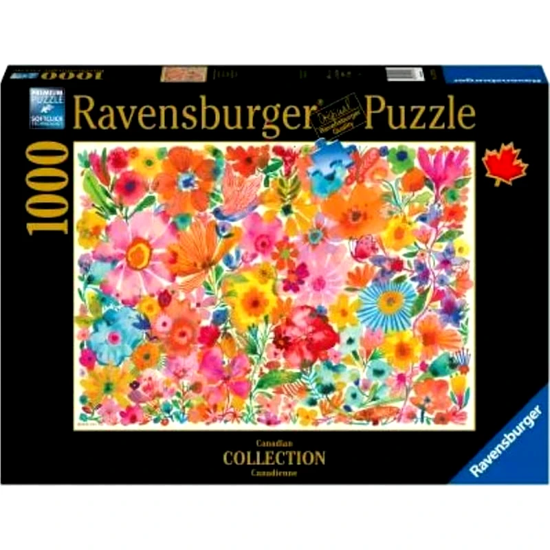 RAVENSBURGER Παζλ Ravensburger Λουλούδια (1000 Κομμάτια)