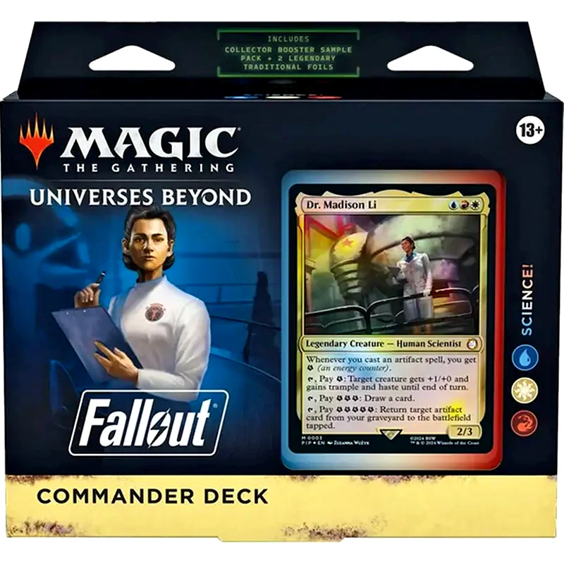 Magic The Gathering - Fallout Commander Deck (Science!) φωτογραφία