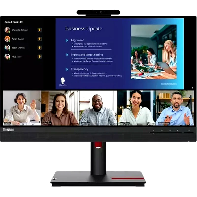 LENOVO Lenovo ThinkVision T24v-30 Monitor 23.8 FHD IPS Flat 75Hz 4ms