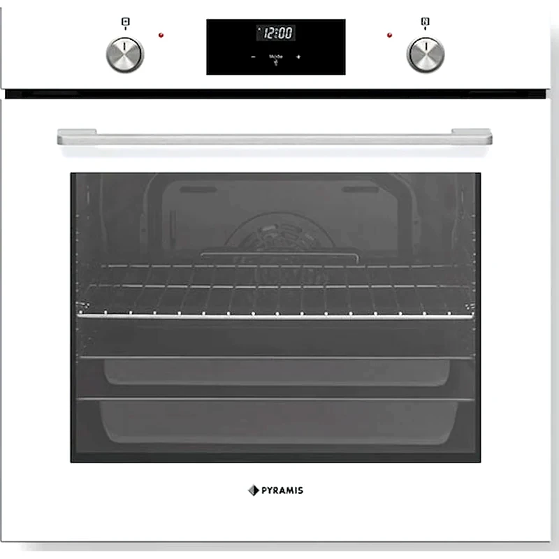 PYRAMIS PYRAMIS PO78062009PWH 78 Lt Λευκό Εντοιχιζόμενος Φούρνος Άνω Πάγκου