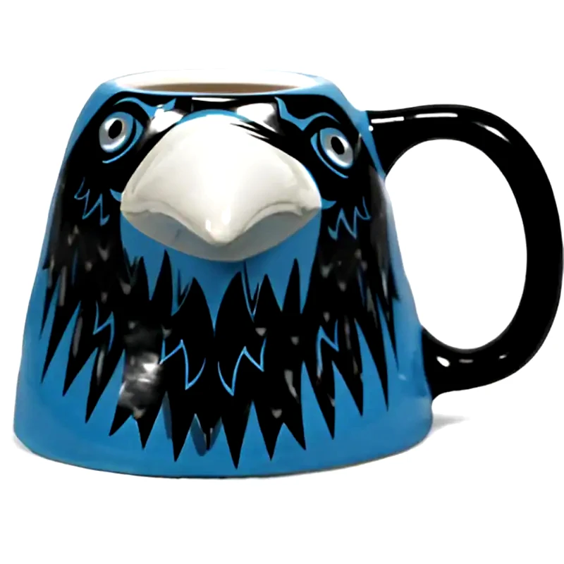 HALF MOON BAY Κούπα 3D Half Moon Bay Harry Potter Ravenclaw Eagle Κεραμική 350 ml - Μπλε/Μαύρο