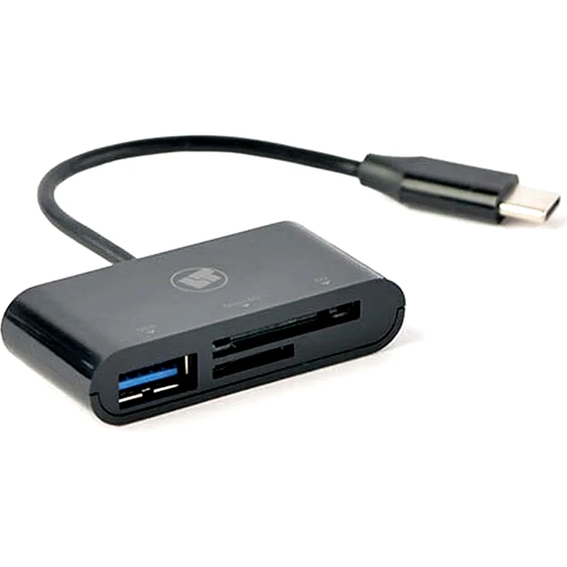 LAMTECH Card Reader Lamtech Type C - Μαύρο