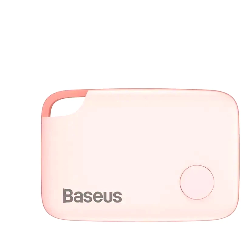 BASEUS Θήκη Μπρελόκ Baseus T2 Mini Ropetype Αντικλεπτική Συσκευή Με Λειτουργία Εντοπισμού Anti-loss - Pink ZLFDQT2-04
