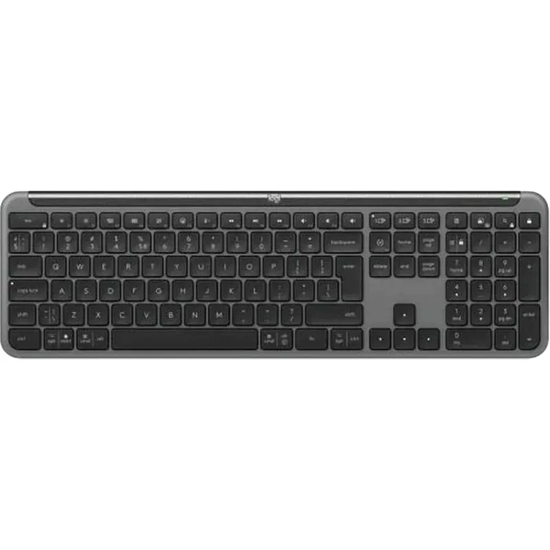 LOGITECH Logitech K950 Signatute Slim Ασύρματο Πληκτρολόγιο US - Graphite